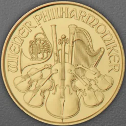 Münze Österreich 1/25 Unze Goldmünze Wiener Philharmoniker