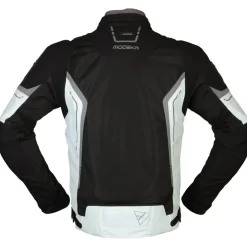Modeka Khao Air Textiljacke Schwarz/Grau/Gelb L
