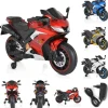 Moni Kinder Elektromotorrad Motocross rot (12 V)