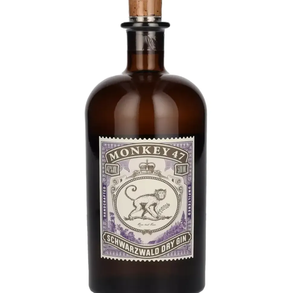 Monkey 47 Schwarzwald Dry 47% vol 0,5 l Geschenkbox