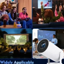 Montegoni HY300 PRO 4K-Projektor LED grau