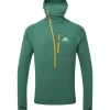 Mountain Equipment Eclipse Hooded Zip T Fleecejacke Herren Fern M