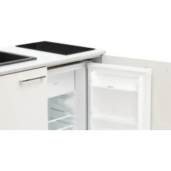 MPM SMK-02 Kühlschrank 100 l 94 cm hoch Weiß/Grau