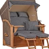 Mr. Deko Seeblick Teak PE grey Dessin 500