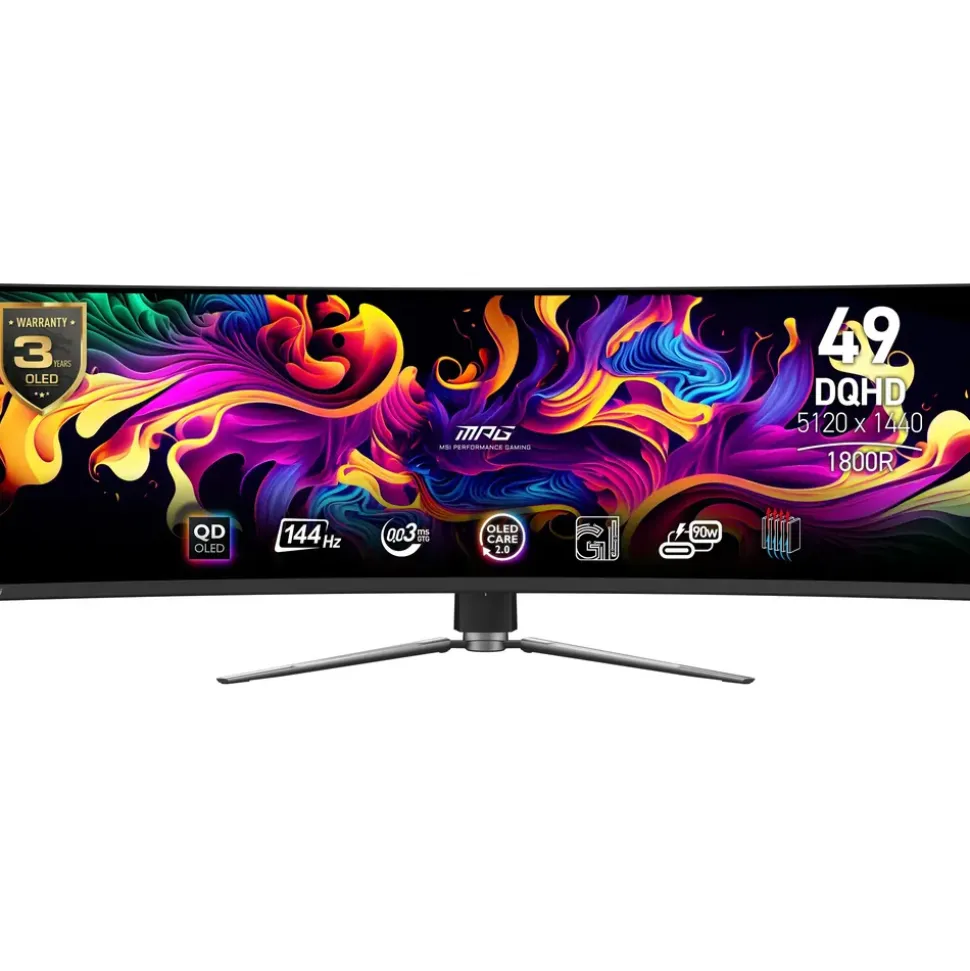 MSI MPG 491CQPDE QD-OLED 49" schwarz