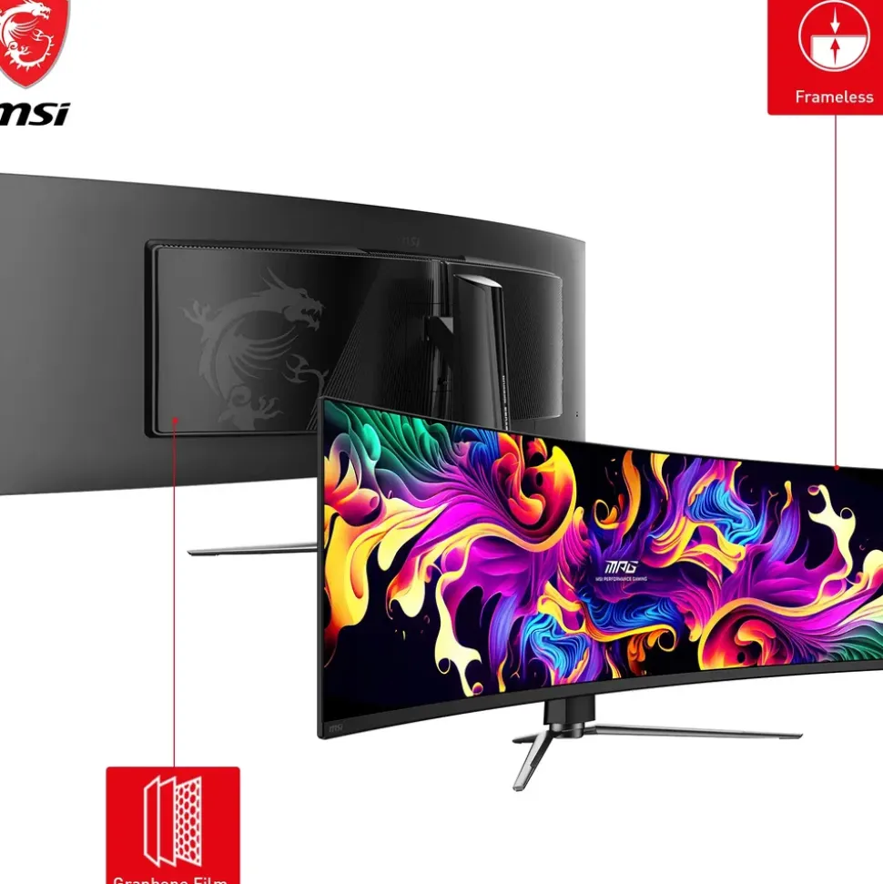 MSI MPG 491CQPDE QD-OLED 49" schwarz