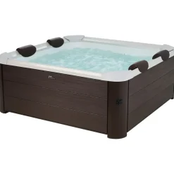 mspa (orpc) Tribeca 160 x 160 x 65 cm Holz-Optik
