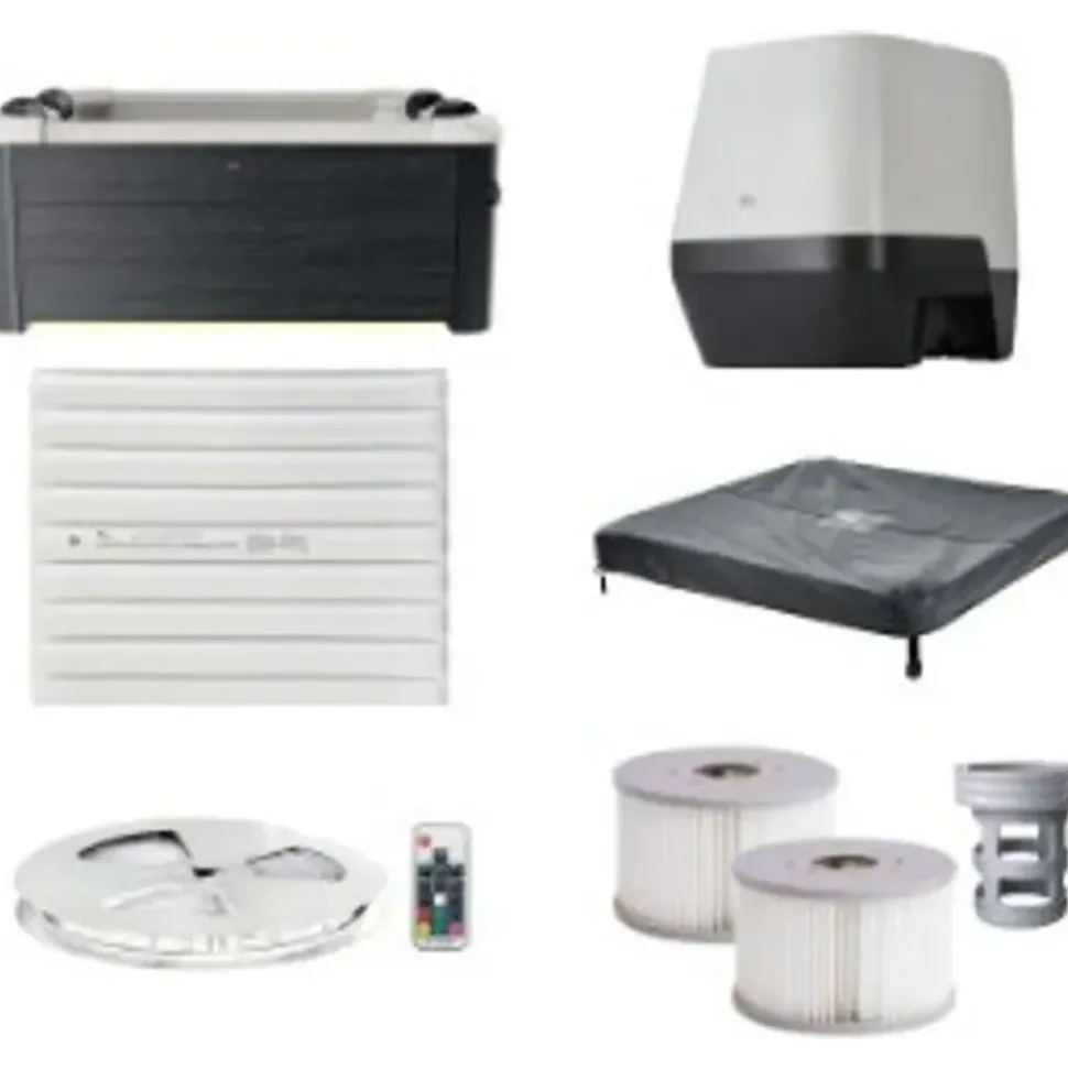 mspa (orpc) Whirlpool Oslo 160 x 65 cm inkl. LED