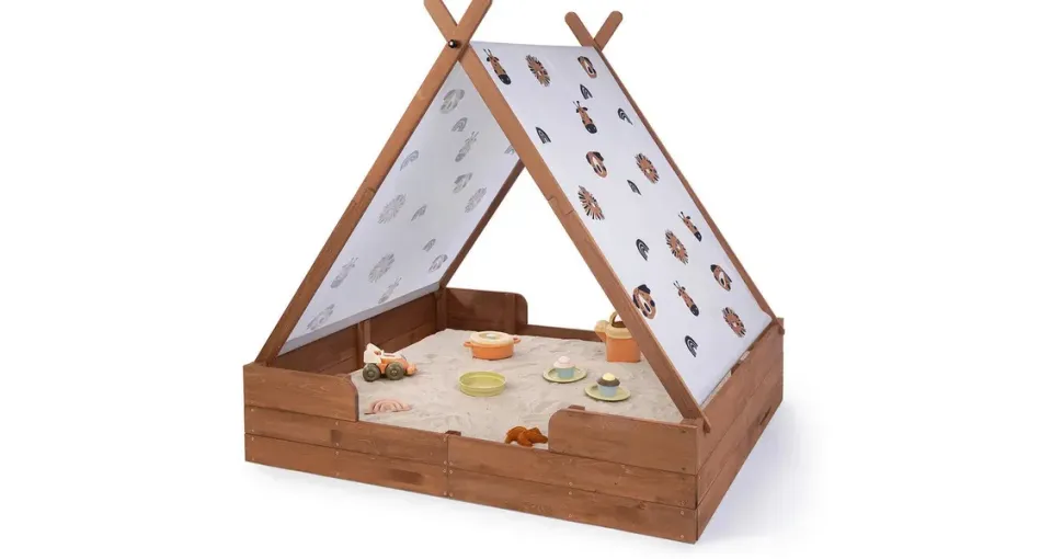 Muddy Buddy Sandkasten Safari Seeker 140 x 140 cm