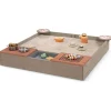 Muddy Buddy Sandkasten Wild mit Dach warmgrau/puderrosa