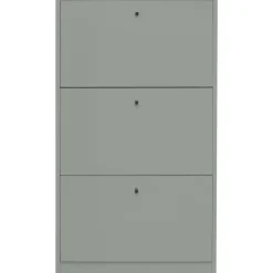 Mäusbacher Schuhkipper 60 x 104 x 16 cm grün matt / pinienfarben