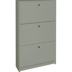 Mäusbacher Schuhkipper 60 x 104 x 16 cm grün matt / pinienfarben