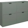 Mäusbacher Schuhkipper 120 x 86 x 25 cm pine green matt / grün
