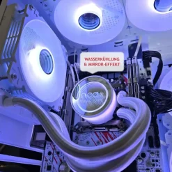 nca the pc store Gaming-PC Phantom White Intel Xeon 128 GB RAM 1 TB SSD GeForce RTX 3050 Win 11