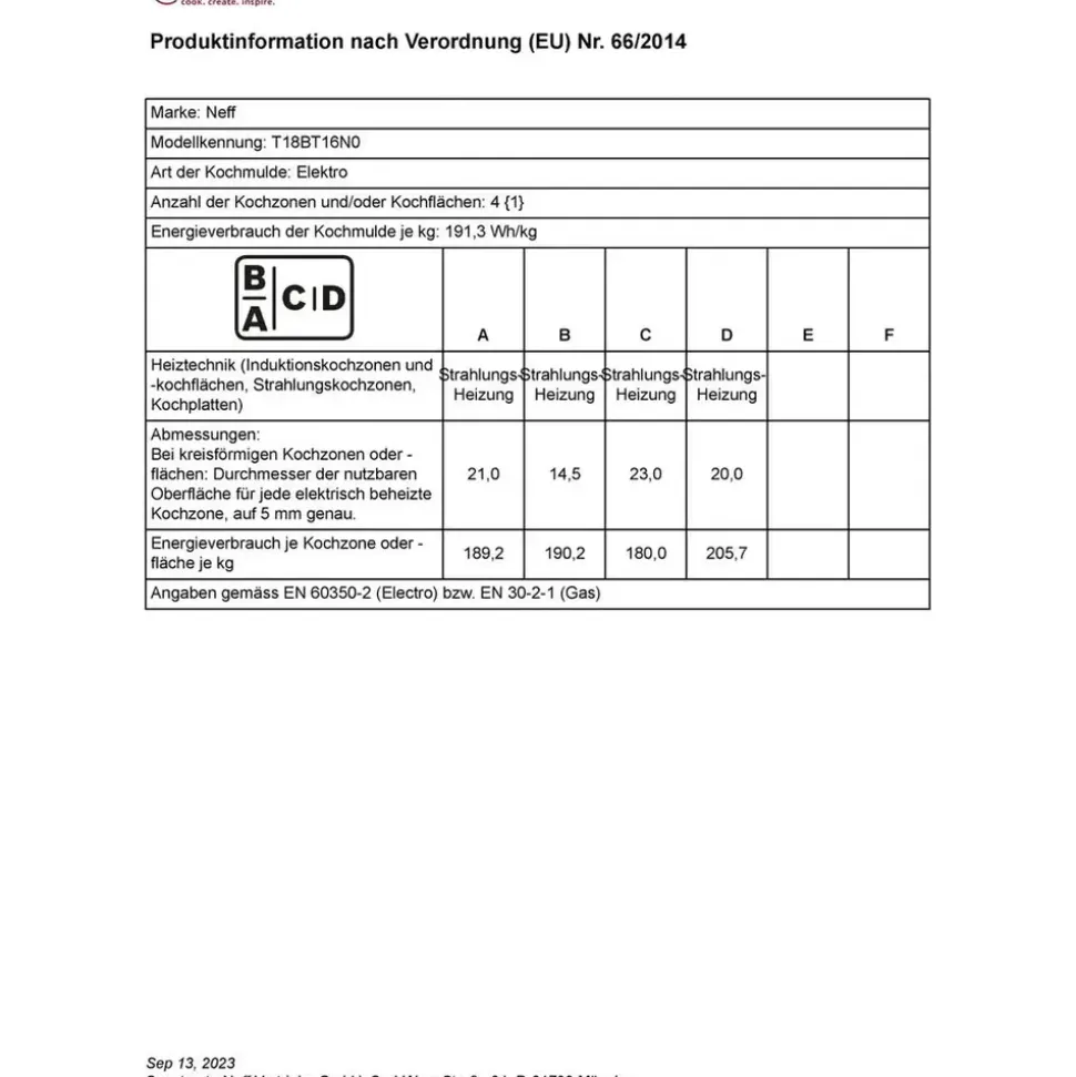 Neff T18BT16N0