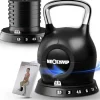 NEOLYMP Kettlebell 7-in-1 Kettlebell verstellbar 1,5-10 kg schwarz