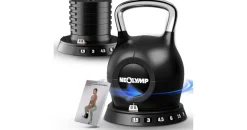NEOLYMP Kettlebell 7-in-1 Kettlebell verstellbar 1,5-10 kg schwarz