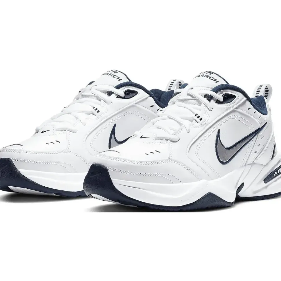 Nike Air Monarch IV White/Metallic Silver 44,5