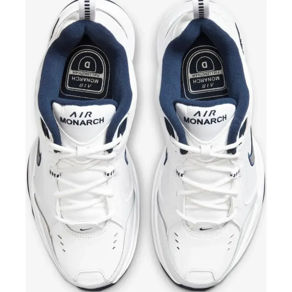 Nike Air Monarch IV White/Metallic Silver 44,5