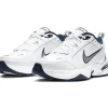 Nike Air Monarch IV White/Metallic Silver 41
