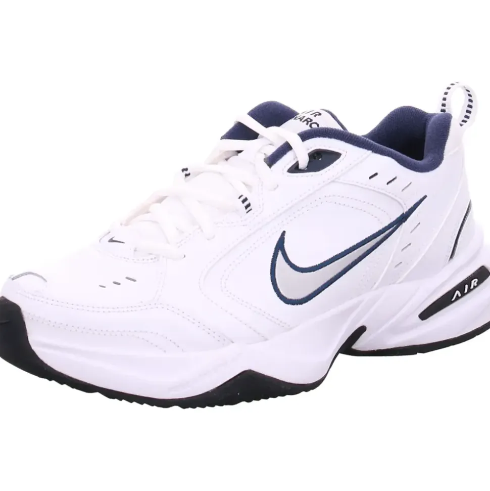 Nike Air Monarch IV White/Metallic Silver 41