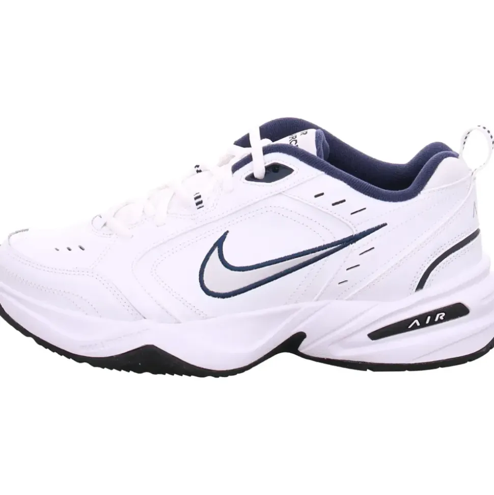 Nike Air Monarch IV White/Metallic Silver 41