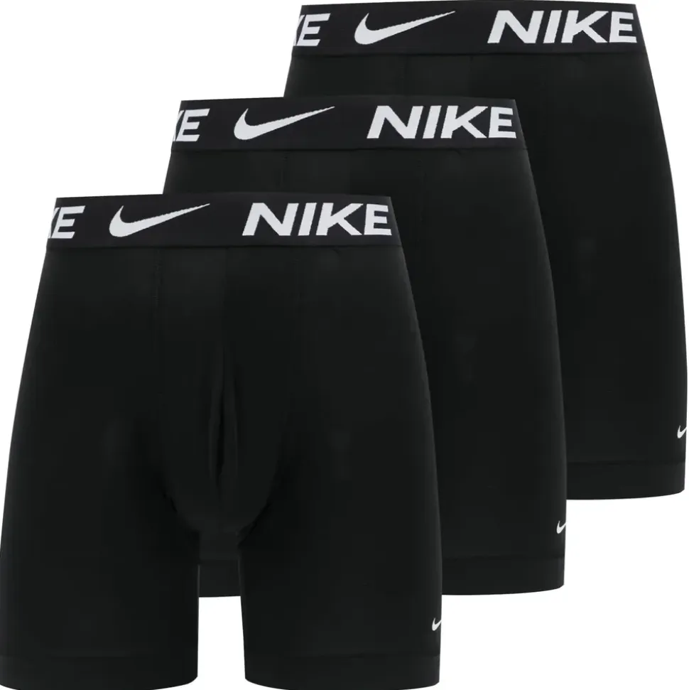 Nike Dri-FIT Esmicro Boxershorts black/black/black M 3er Pack