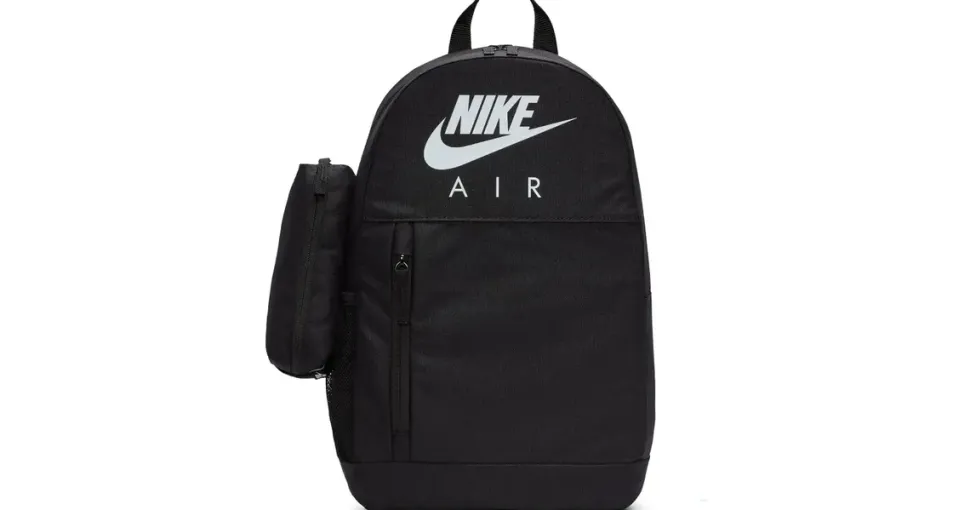 Nike Elemental Kinder-Rucksack Schwarz/Weiß