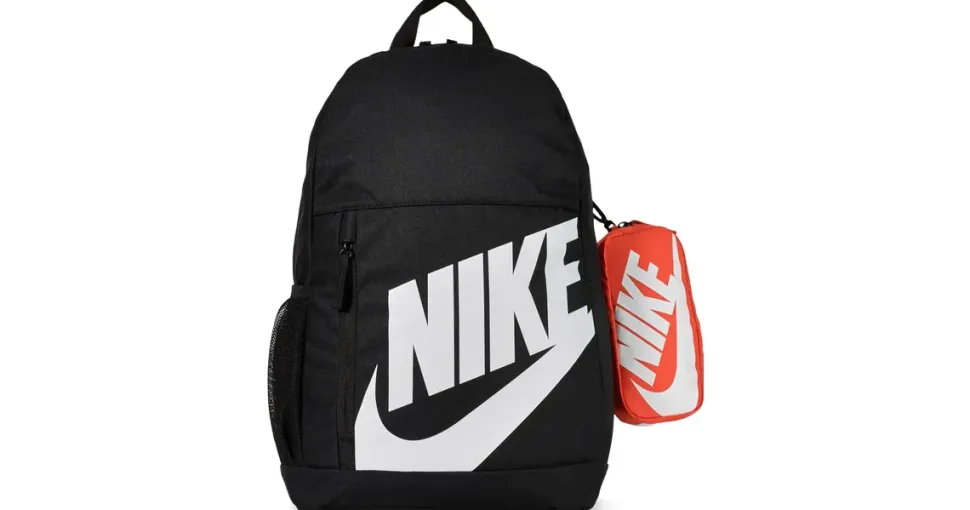 Nike Elemental Rucksack Schwarz/Orange/Weiß
