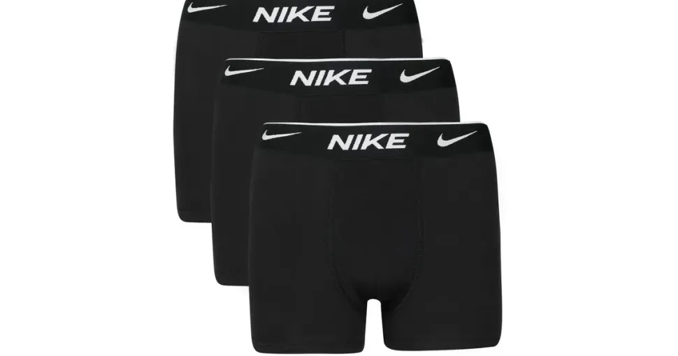 Nike Everyday Cotton Boxer Brief schwarz S 3er Pack
