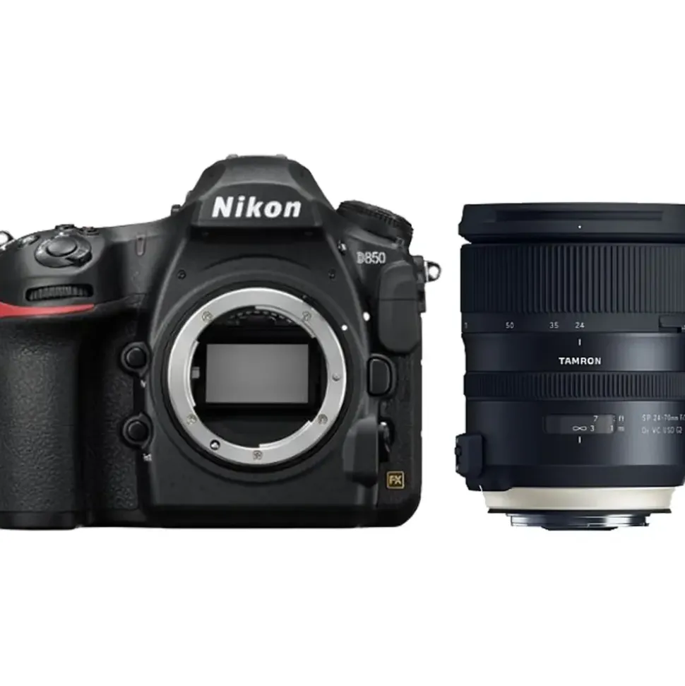Nikon D850 + Tamron SP 24-70mm f/2,8 Di VC USD G2