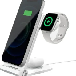 Nillkin 3in1 MagSafe Ladegerät Smartphone Watch TWS, weiß - Weiß