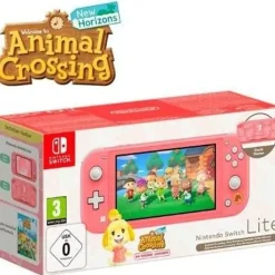 Nintendo Switch Lite koralle + + Animal Crossing: New Horizons Bundle
