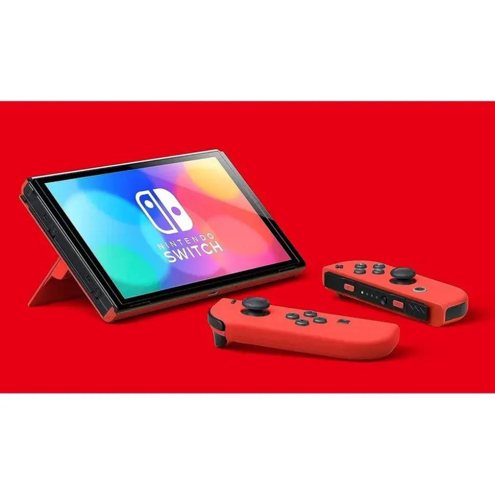 Nintendo Switch OLED-Modell Mario Edition rot