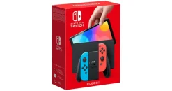 Nintendo Switch OLED-Modell neon-blau/neon-rot