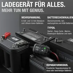 Noco GENIUS5EU 5A Battery Charger
