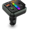 non disponibile Kfz Audio FM Transmitter - Fest - freisprechend - 1" - Amber Screen - PD 18 W / Bass Boost - Google Assistant/Siri - Schwarz