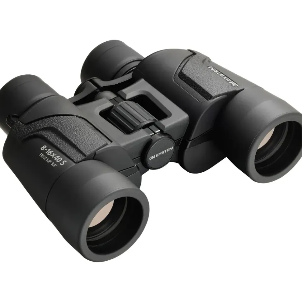 OM System Fernglas 8-16x40 S inkl. Tasche und Trageriemen