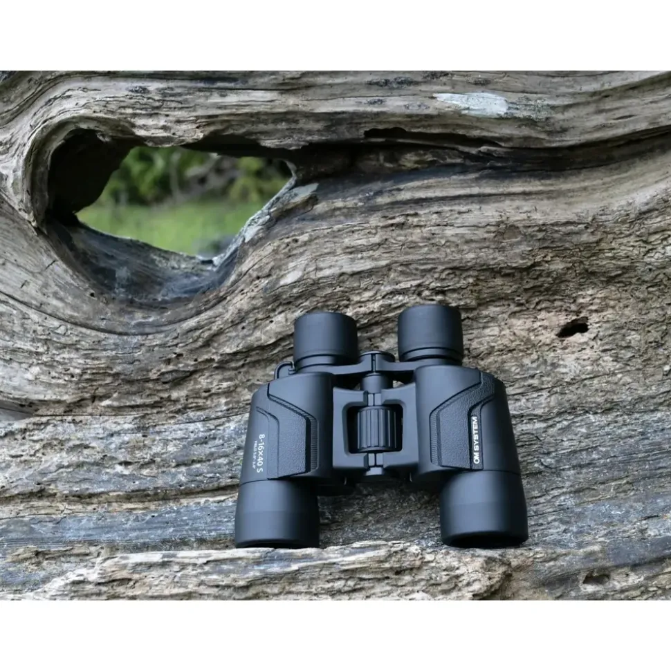 OM System Fernglas 8-16x40 S inkl. Tasche und Trageriemen