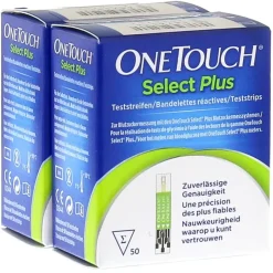 ONETOUCH Select Plus Blutzucker Teststreifen 100 St.