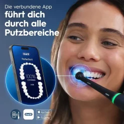 Oral-B iO Series 6 black lava + Reiseetui + Aufsteckbürste 3 St.