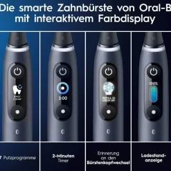 Oral-B iO Series 9 Plus Edition Black Onyx + Aufsteckbürsten 3 St.