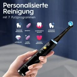 Oral-B iO Series 9 Plus Edition Black Onyx + Aufsteckbürsten 3 St.