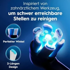 Oral-B iO Series 10 Plus Edition cosmic black + Reiseetui + Aufsteckbürsten 3 St.