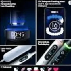 Oral-B iO Series 10 Plus Edition cosmic black + Reiseetui + Aufsteckbürsten 3 St.