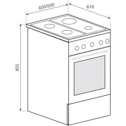 Oranier STG599 Weiß