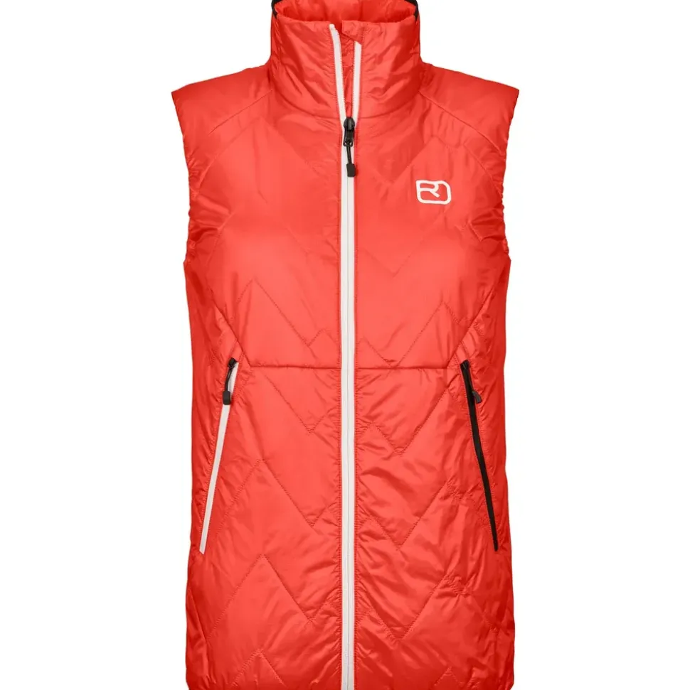 Ortovox Damen Swisswool Piz Vial Weste (Größe L, pink)