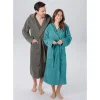 OTTO home Bademantel Regona Blau XXL