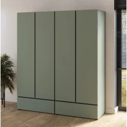 OTTO home Drehtürenschrank Cross 180 x 210 x 59,5 cm Grün