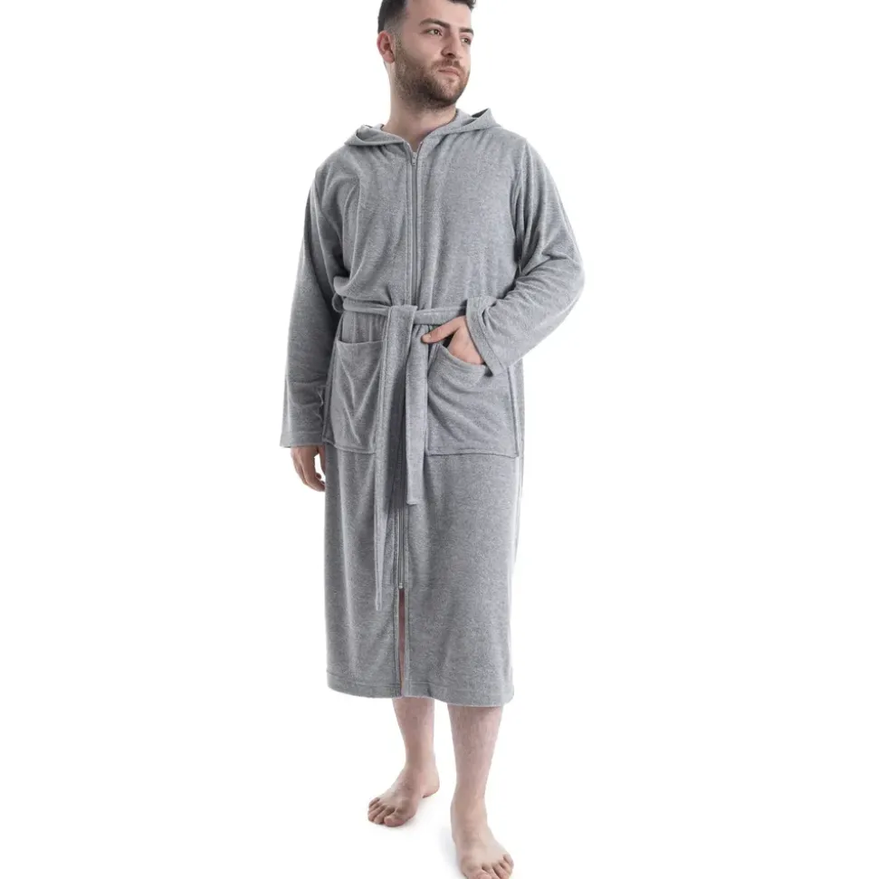 OTTO home Nela Bademantel Grau XXL